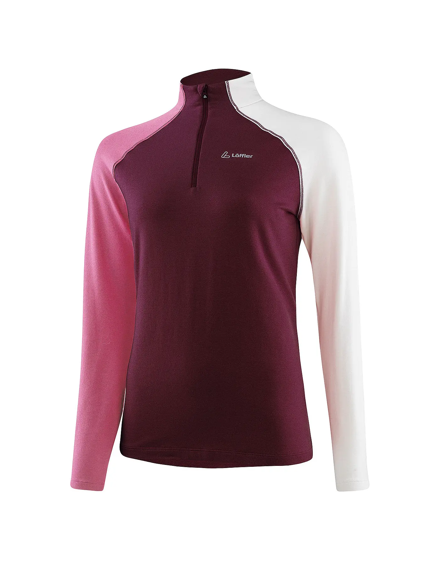 LÖFFLER | Damen Unterzieh Zipshirt TRANSTEX® Coblo | 